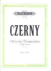 Czerny 100 Easy Studies Op139 Piano Sheet Music Songbook