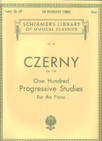 Czerny 100 Progressive Studies Op139 Piano Sheet Music Songbook