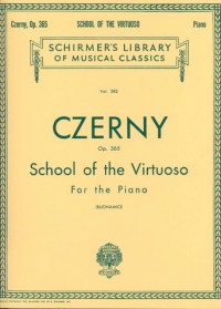 Czerny School Of Virtuoso Op365 Sheet Music Songbook