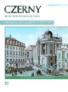 Czerny Selected Piano Studies Vol 1 Sheet Music Songbook