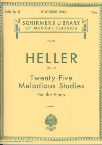 Heller Studies (25 Melodious) Op45 Piano Sheet Music Songbook