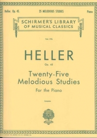 Heller Studies (25 Melodious) Op45 Piano Sheet Music Songbook