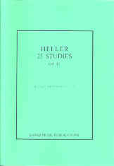 Heller Studies (25) Op47 Piano Sheet Music Songbook