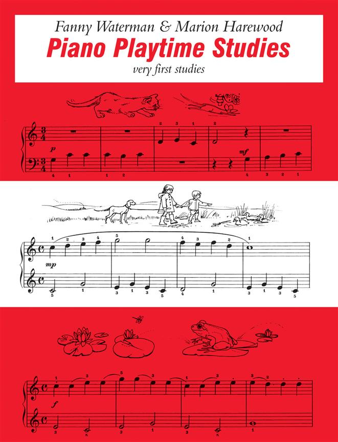Piano Playtime Studies - Very First Studies Sheet Music Songbook