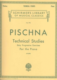 Pischna Technical Studies Piano Sheet Music Songbook