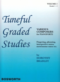 Tuneful Graded Studies Vol 2 Bradley Grades 1-2 Sheet Music Songbook