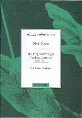 First Book Of 100 Progress Sight Reading Exercises Sheet Music Songbook