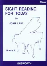 Last Sight Reading For Today Grade 2 Piano Sheet Music Songbook