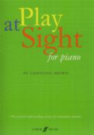 Play At Sight Brown Piano Sheet Music Songbook