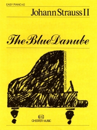 Strauss Blue Danube Easy Solo 42 Sheet Music Songbook