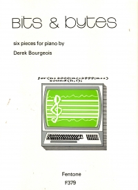 Bits & Bytes Six Pieces For Piano Bourgeois Sheet Music Songbook