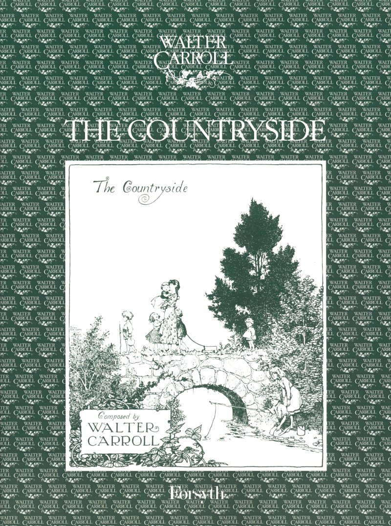 Countryside Carroll Piano Sheet Music Songbook