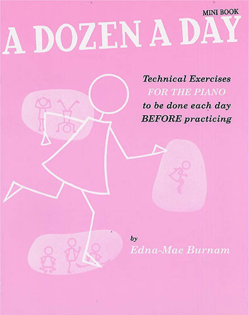 Dozen A Day Mini Book Burnam Piano Sheet Music Songbook
