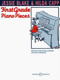 First Grade Piano Pieces Blake/capp Piano Sheet Music Songbook