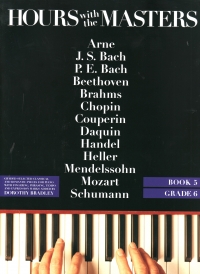 Hours With The Masters Vol 5 Bradley Grade 6 Sheet Music Songbook