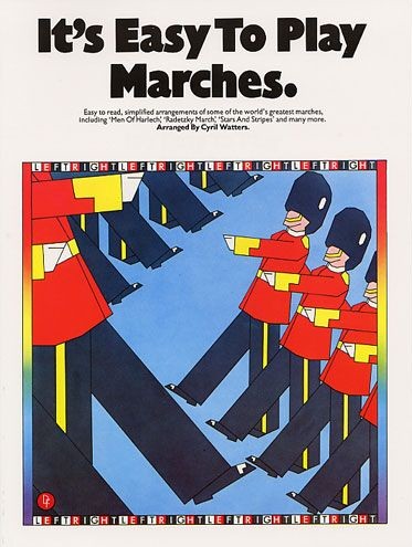 Its Easy To Play Marches Piano Sheet Music Songbook