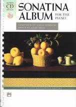Sonatina Album Kohler Comb Bound Book & Cd Piano Sheet Music Songbook