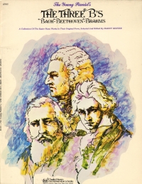 Three Bs Bach Beethoven Brahms Young Pianists Sheet Music Songbook