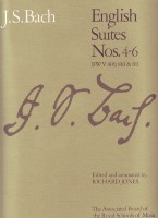 Bach English Suites Nos 4-6 809-811 Piano Sheet Music Songbook