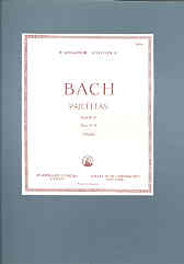 Bach Partitas Book 2 4-6 Piano Archive Edition Sheet Music Songbook