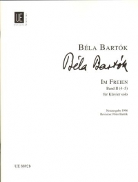 Bartok Out Doors Book 2 (im Freien) Piano Sheet Music Songbook