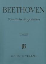 Beethoven Bagatelles Complete Piano Sheet Music Songbook