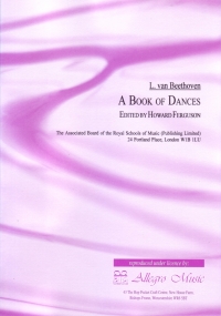 Beethoven Book Of Dances Woo 81-86 Epp20 Piano Sheet Music Songbook