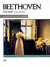 Beethoven Fur Elise Palmer Piano Sheet Music Songbook