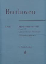 Beethoven Sonata Op13 Cminor (pathetique) Piano Sheet Music Songbook