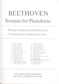 Beethoven Sonata Op101 Amajor Piano Craxton Sheet Music Songbook