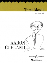 Copland Three Moods Piano Sheet Music Songbook