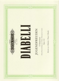 Diabelli Jugendfreuden Op163 Piano Duet Sheet Music Songbook