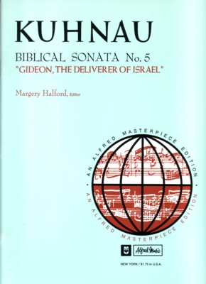 Kuhnau Biblical Sonata No 5 (gideon Del Of Israel) Sheet Music Songbook