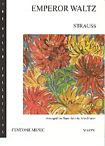 Strauss Emperor Waltz Piano Sheet Music Songbook