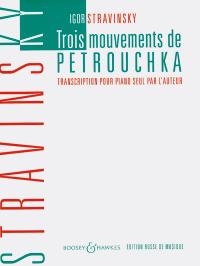Stravinsky Petrouchka 3 Movements Piano Sheet Music Songbook