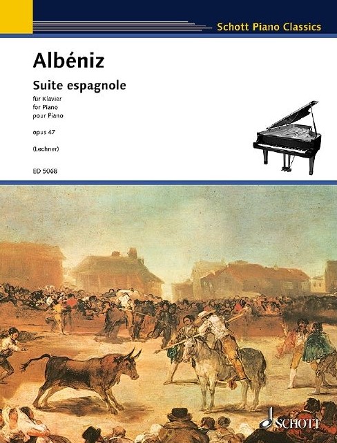 Albeniz Suite Espanola (complete) Piano Sheet Music Songbook