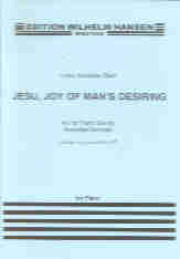 Bach Jesu Joy Of Mans Desiring Piano Sheet Music Songbook