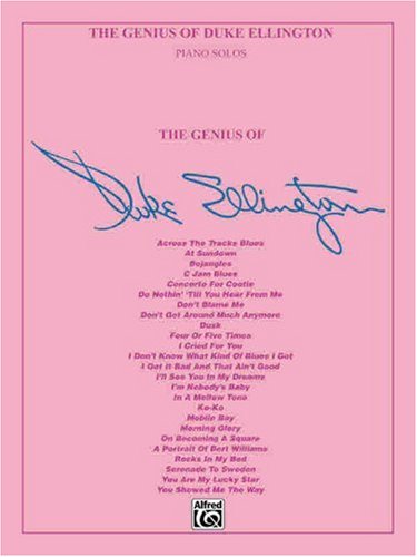 Duke Ellington Genius Of Vol 1 Piano Sheet Music Songbook