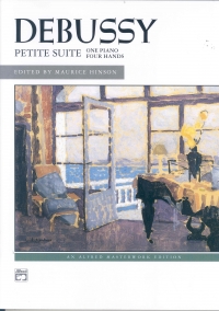 Debussy Petite Suite Piano Duet Sheet Music Songbook