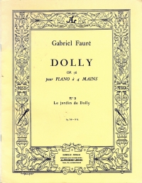 Faure Le Jardin De Dolly Op56 No 3 (dolly Suite) Sheet Music Songbook