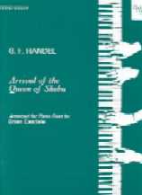 Handel Arrival Of The Queen Of Sheba Piano Duet Sheet Music Songbook