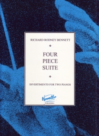 Bennett 4 Piece Suite (divertimento) (2 Pno/4 Hnd) Sheet Music Songbook