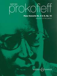 Prokofiev Concerto No 2 Op16 G (2 Pno/4 Hnd) Sheet Music Songbook