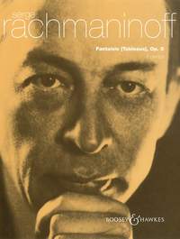 Rachmaninoff Fantasie Suite 1 Op 5 2pianos 4hands Sheet Music Songbook
