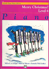 Alfred Basic Piano Merry Christmas Level 4 Sheet Music Songbook