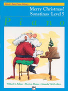 Alfred Basic Piano Merry Christmas Level 5 Sonati Sheet Music Songbook