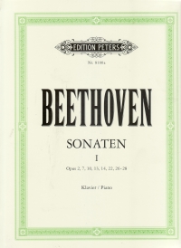 Beethoven Sonatas Vol 1 (arrau/hoffmann/urtext) Sheet Music Songbook