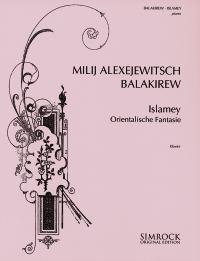 Balakirev Islamey (oriental Fantasy) Piano Sheet Music Songbook