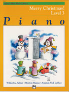 Alfred Basic Piano Merry Christmas Level 3 Sheet Music Songbook