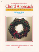 Alfred Basic Piano Chord Approach Christmas Book 1 Sheet Music Songbook